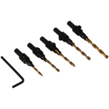 Puidupuuride komplekt Faster Tools 3-8 mm, 5 tk