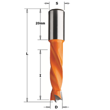 Spiraalpuur puitu CMT 5 x 57,5 mm, S=10 x 20 mm