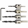 Puuride komplekt puidu süvistamiseks, 3-6 mm, 4 tk