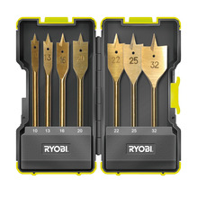Sulgpuidupuuride komplekt Ryobi RAK07SB, 7 tk, 10/13/16/20/22/25/32 mm