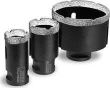 Teemantpuuride komplekt Dedra DED1592SZ05, 28, 35, 68 mm, 3 tk