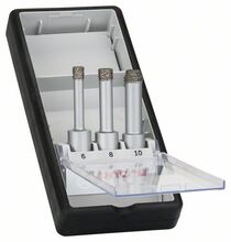 Teemantpuuride komplekt Bosch 2608587145 Easy Dry, 6, 8, 10 mm, 3 tk