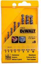 Betooni puurikomplekt DeWalt DT9288-QZ, 8 tk