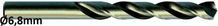 Metallipuur Exact DIN338 HSSE-Co5, 6,8 x 109 mm, 10 tk
