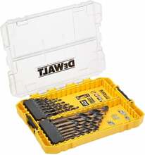 Puuride komplekt DeWalt DT70755-QZ HSS-G, 21 tk, must ja kuldne