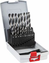 Metallipuuride komplekt Bosch PointTeQ, 1-10 mm, HSS, 19 tk