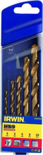 Metallipuuride komplekt Irwin HSS Titanium, 5 tk, 4-10 mm
