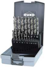 Metallipuuride komplekt Ruko HSS-G, 19-osaline