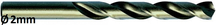 Metallipuur Exact DIN338 HSSE-Co5, 2,0 mm, 10 tk