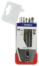 Metallipuuride komplekt Tivoly Clipster PRO HSS, 2-8 mm, 6 tk