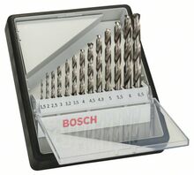 Metallipuuride komplekt Bosch 2607010538 HSS-G, 1,5-6,5 mm, 13 tk