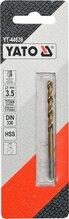Metallipuur Yato YT-44639 HSS-TIN, 3,5 mm