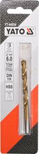 Metallipuur Yato YT-44654 HSS-TIN, 6,0 mm