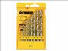 Metallipuuride komplekt DeWalt DT5921-QZ, 1-10 mm, 10 tk