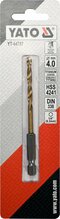 Metallipuur Yato YT-44757 HSS-TiN, 4,0 mm