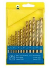 Puuride komplekt Sthor HSS-Titan, 2 - 8 mm, 13 tk