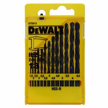 Metallipuuride komplekt DeWalt DT5912-QZ HSS-R, 13 tk, 1,5-6,5 mm