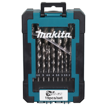 Metallipuuride komplekt Makita D-78352 HSS-GS, 19 tk (1-10 mm)