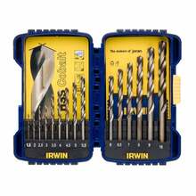 Metallipuuride komplekt Irwin HSS Cobalt, 1.5-10 mm, 19 tk