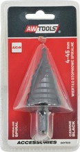 Astmeline koonuspuur Awtools AW40954 HSS TIN, 4-52 mm, must