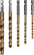 Metallipuuride komplekt Yato YT-44700 HSS, 4 - 10 mm, 5 tk