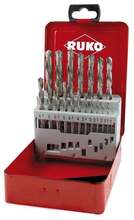 Metallipuuride komplekt Ruko HSS-G, 19 tk