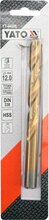 Metallipuur Yato YT-44666 HSS-TIN, 12,0 mm