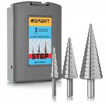 Trepptrellide komplekt Bosch HSS, 3 tk, 4-30 mm, 4-12 mm, 4-20 mm, 6-30 mm
