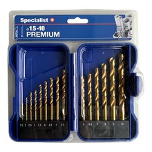 Metallipuuride komplekt Specialist+ TITANIUM, 1,5-10 mm, 15 tk