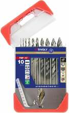 Metallipuuride komplekt Tivoly Smart Point, 1-10 mm, 10 tk