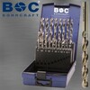 Puuride komplekt Bohrcraft KE13 HSS-E, 1,0-13,0 mm, 25 tk