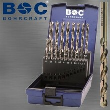 Puuride komplekt Bohrcraft KE13 HSS-E, 1,0-13,0 mm, 25 tk