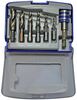 Metallipuuride komplekt Tivoly HSS, 3-10 mm, 7 tk, 1/4 kuuskant, Half-box