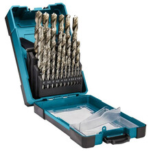 Metallipuuride komplekt Makita D-67555 HSS-G, 1-13 mm, 25 tk