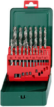 Metallipuuride komplekt Metabo HSS-G, 19 tk, 1-10 mm, 627153000