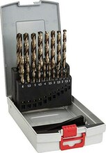 Metallipuuride komplekt Bosch 2608587014 HSS-CO, 1-10 mm, 19 tk