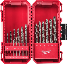 Metallipuuride komplekt Milwaukee THUNDERWEB HSS-G, 1-10 mm, 19 tk