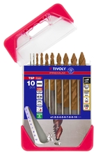 Metallipuuride komplekt Tivoly Smart Point Fusio Ti2CN, 1-10 mm, 10 tk