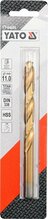 Metallipuur Yato YT-44664 HSS-TIN, 11,0 mm