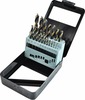 Metallipuuride komplekt Awtools AW42004BL HSS M2, 1-10 mm, 19 tk