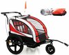 Jalgrattahaagis lastele BabyMaxi, punane