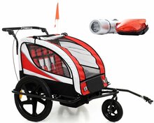 Jalgrattahaagis lastele BabyMaxi, punane