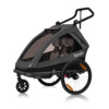 Jalgrattahaagis Lionelo Cama, Grey graphite