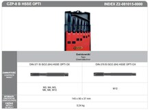 Masinakeermestajate komplekt Fanar CZP-8 B HSSE Opti M3-M12, 8 tk