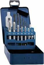 Keermepuuride komplekt Exact Eventus 20334, M3-M12, 15 tk