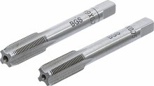 Keermelõikurid esimene ja lõplik keermestamine BGS M9 x 0.75, 2 tk