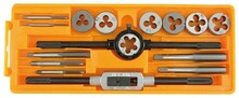 Keermetööriistade komplekt Vorel 24295, M3-M12, 15 tk