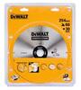 Puidulõikeketas Dewalt DT1182-QZ, 254 x 30 mm, Z60