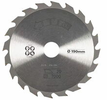 Saeketas puidule Stanley STA13030, 190 x 30 mm, Z20