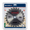 Saeketas puidule Specialist+ 185 x 30/20/16 mm, Z24